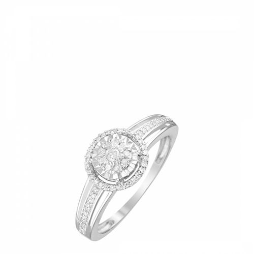 Silver "Grennelle" Ring - Diamond And Co - Modalova