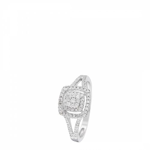 Silver Rosie Ring - Diamond And Co - Modalova