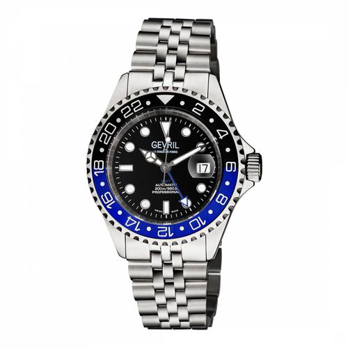 Men's /Blue Wall Street Bracelet Watch 43 Mm - Gevril - Modalova