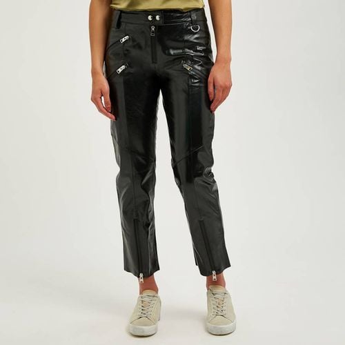 Black Hanbury Coated Trousers - AllSaints - Modalova