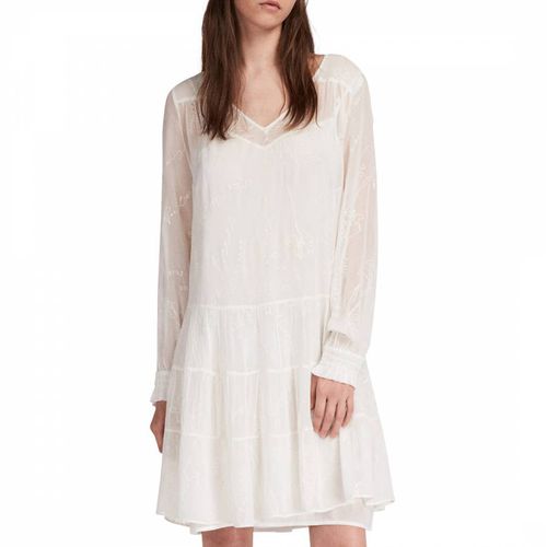 White Abelie Verity Mini Dress - AllSaints - Modalova