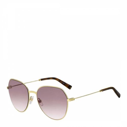 Womens Gold/Purple Sunglasses 60mm - Givenchy - Modalova