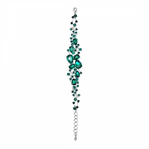 Amp; Green Embellished Cluster Bracelet - Liv Oliver - Modalova