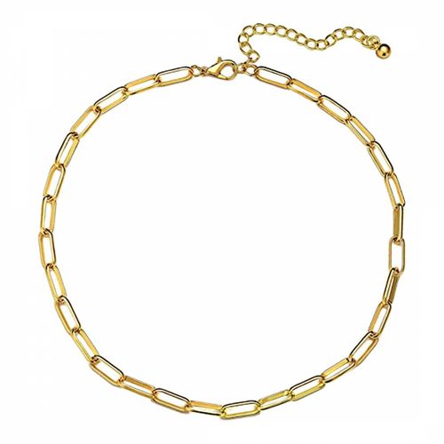 K Gold Open Link Necklace - Chloe Collection by Liv Oliver - Modalova