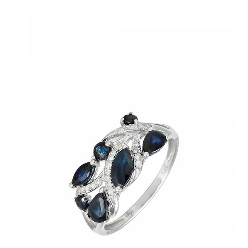 Quot; Floral Sapphire" Ring - Le Diamantaire - Modalova