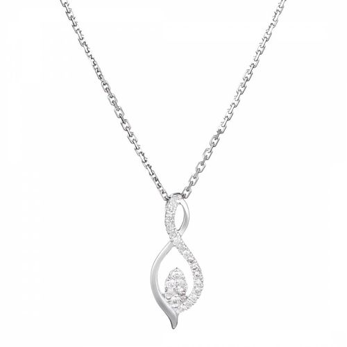 Quot;Luna" Diamond Pendant Necklace - Diamond And Co - Modalova