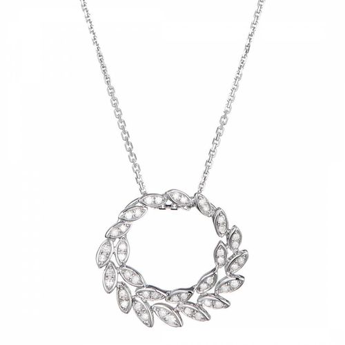 Quot;Like A Leaf" Pendant Necklace - Diamond And Co - Modalova