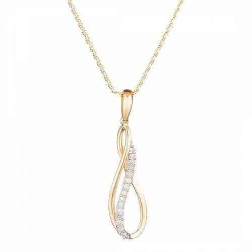 Quot;Infinito" Diamond Pendant Necklace - Diamond And Co - Modalova