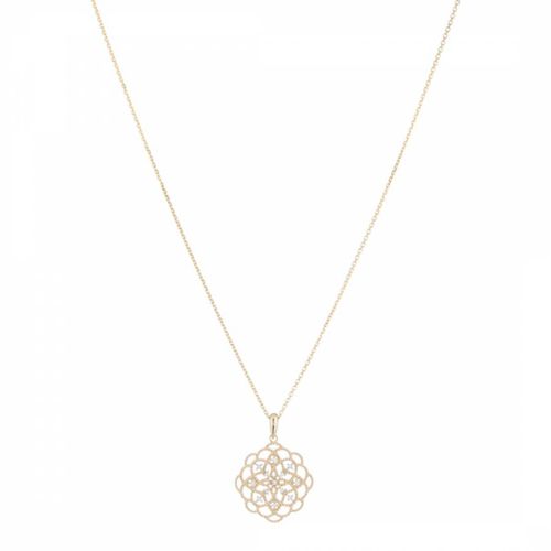 Quot;Lace" Diamond Pendant Necklace - Diamond And Co - Modalova