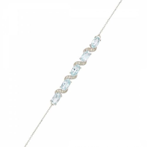 Quot;Adelaide"Topaz Bracelet - Diamond And Co - Modalova