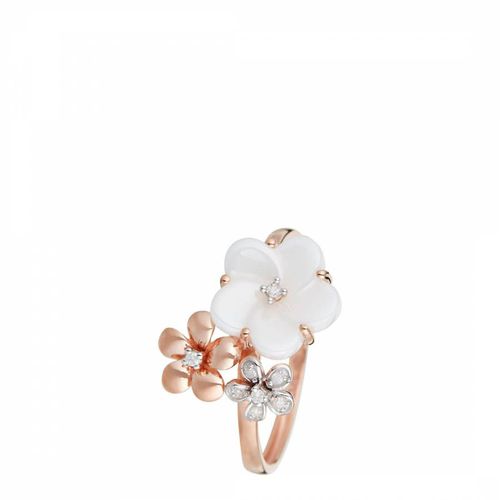 Rose "Flowering" Diamond Ring - Diamond And Co - Modalova