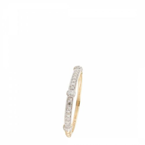 Gold "Kota" Diamond Ring - Diamond And Co - Modalova