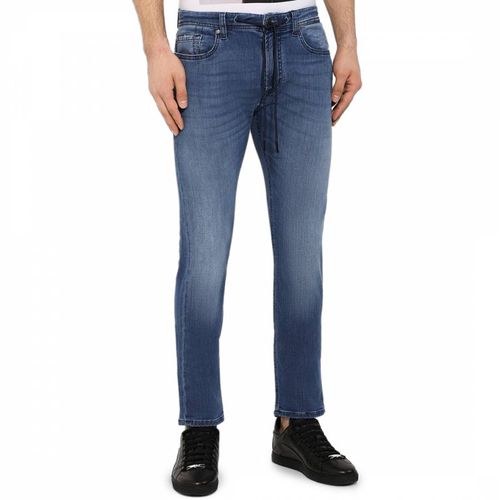 Mid Blue Ronnie J Luxe Jogger Jeans - 7 For All Mankind - Modalova
