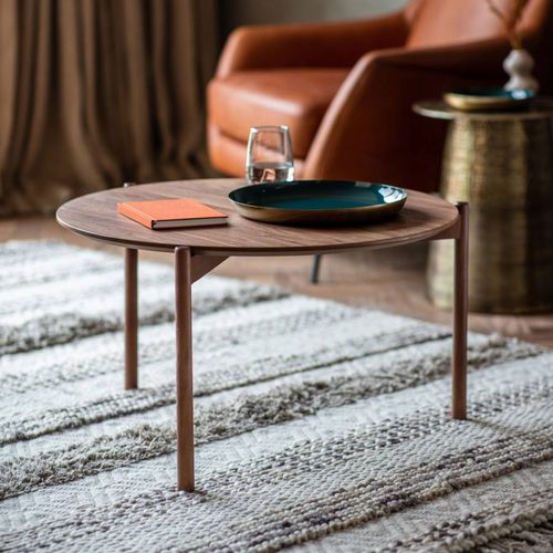 Mirage Coffee Table Walnut - Gallery Living - Modalova