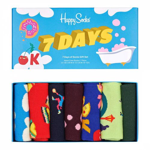 Multi 7 Day 7-Pack Socks Set - Happy Socks - Modalova