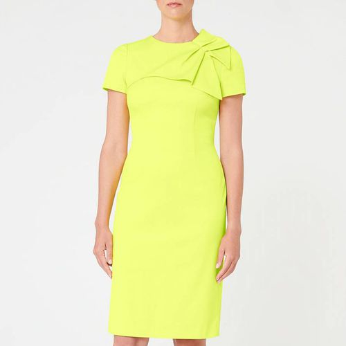 Lime Bow Detail Dress - Paule Ka - Modalova