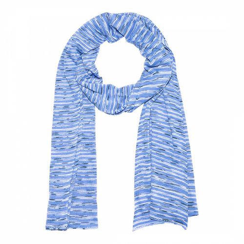Blue Stripe Knitted Scarf - Missoni - Modalova