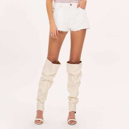 White Flita denim Shorts - IRO - Modalova