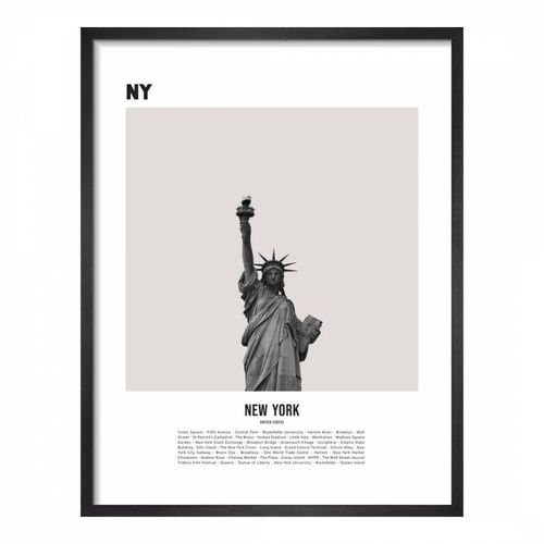 New York I 28x36cm Framed Print - Paragon Prints - Modalova