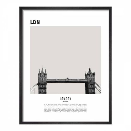 London II 28x36cm Framed Print - Paragon Prints - Modalova