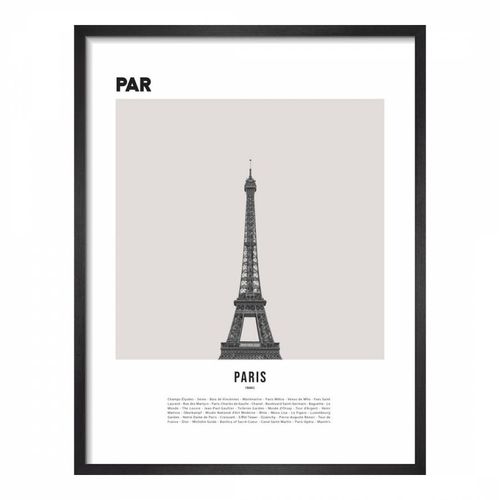 Paris II 28x36cm Framed Print - Paragon Prints - Modalova