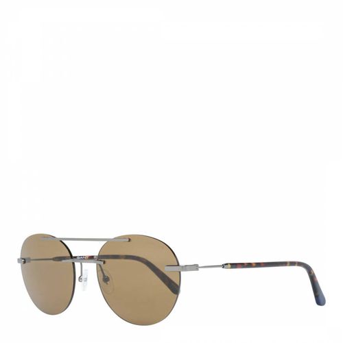 Men's Gold Gant Sunglasses - Gant - Modalova