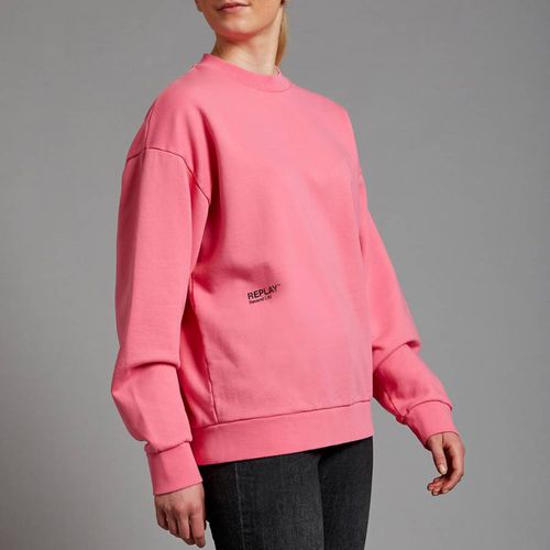 Second Life Organic Cotton Sweatshirt - Replay - Modalova