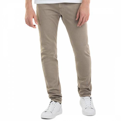 Sand Anbass Hyperflex Xlite Stretch Jeans - Replay - Modalova