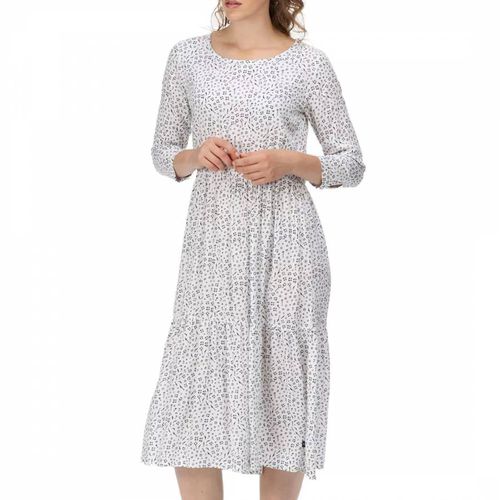 Ditsy Long Sleeve Printed Dress - Regatta - Modalova