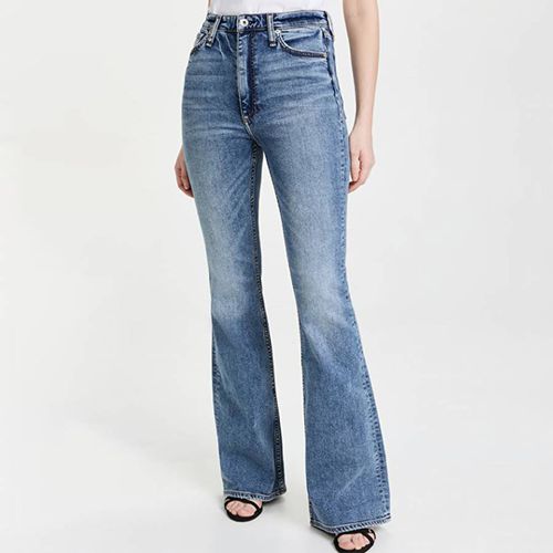 Blue Casey High-Rise Stretch Jeans - Rag & Bone - Modalova