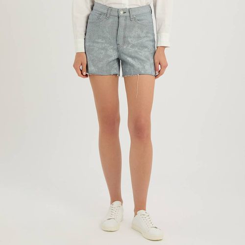 Washed Indigo Maya Denim Short - Rag & Bone - Modalova