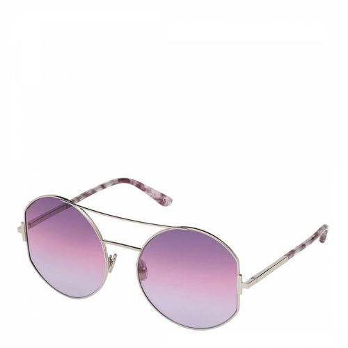 Women's Shiny Palladium Sunglasses 60mm - Tom Ford - Modalova