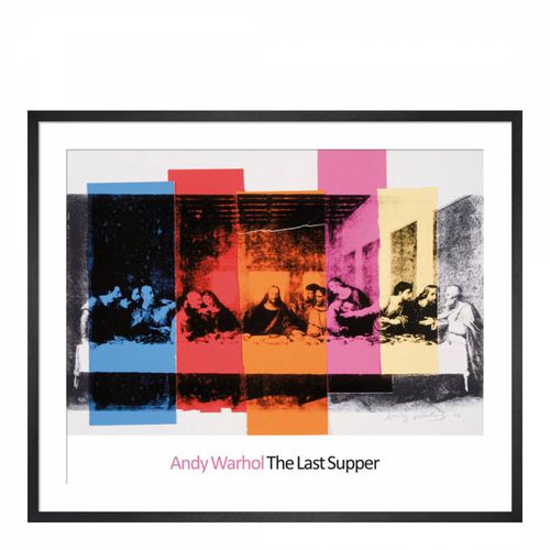 Detail of The Last Supper 1986 60x76cm Framed Print - Andy Warhol - Modalova