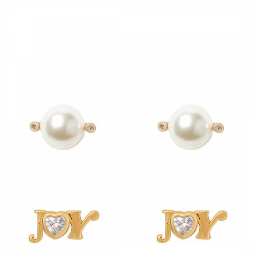 Gold Say Yes Joy Stud Earring Set - Kate Spade - Modalova
