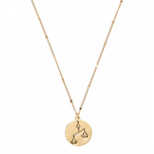 Gold Libra Pendant Necklace - Kate Spade - Modalova