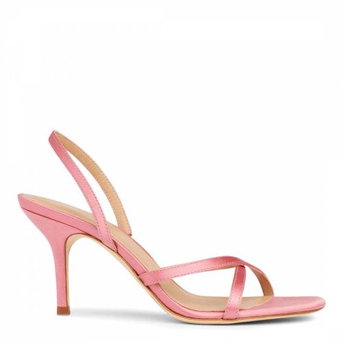 Pink Satin Noon Strappy Sandals - L K Bennett - Modalova