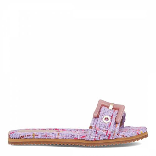 Lilac Robyn Tweed Mule Sandals - L K Bennett - Modalova