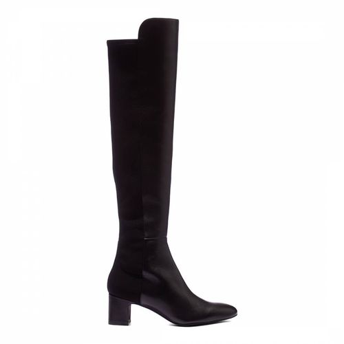 Black Leather Gillian 60 City Boot - Stuart Weitzman - Modalova