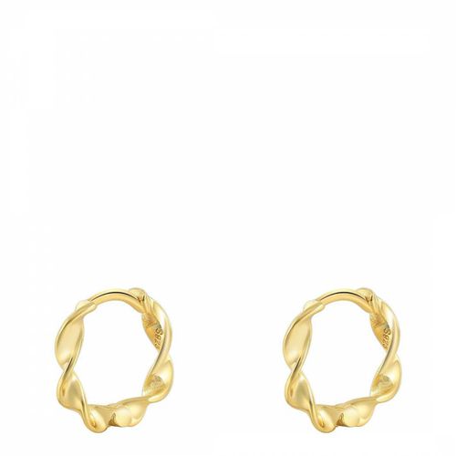 Gold Hoop Earrings - Ma Petite Amie - Modalova
