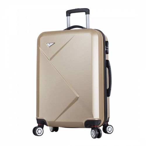 Gold Medium Diamond Suitcase - MyValice - Modalova