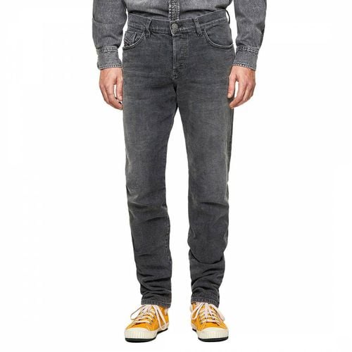 Dark Grey D-Kras Relaxed Fit Stretch Jeans - Diesel - Modalova