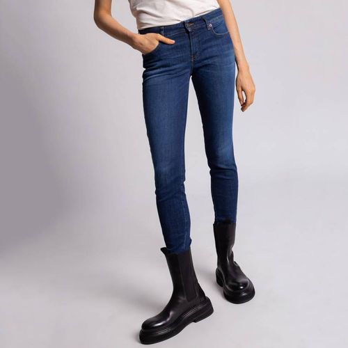 Mid- D-Jevel Skinny Stretch Jeans - Diesel - Modalova