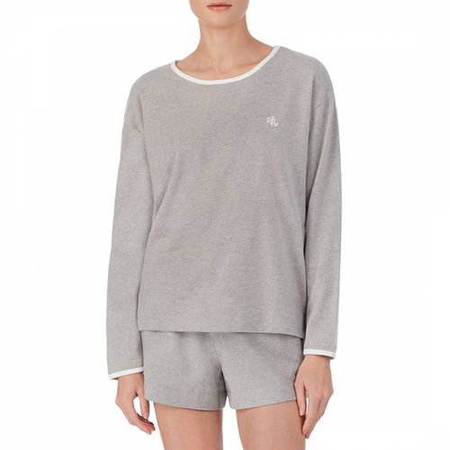 Grey Soft Lounge Knit Short Pyjama Set - Lauren Ralph Lauren - Modalova
