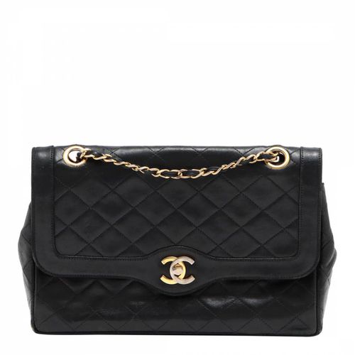 Black Flap Bag - Vintage Chanel - Modalova