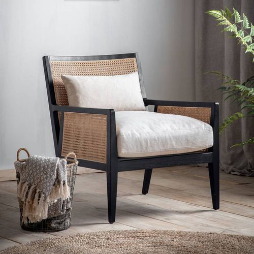 Nara Armchair Cream - Gallery Living - Modalova