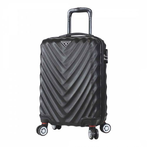 Small Diagonal Groove Line Travel Suitcase - MyValice - Modalova