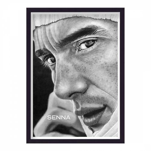 Senna Iconic Art Print - Formula One - Modalova