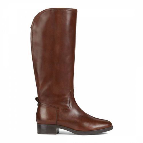 Leather Felicity High Knee Boot - Geox - Modalova