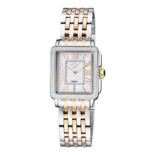 Women's Mother Of Pearl Two Tone Watch - Gevril - Modalova