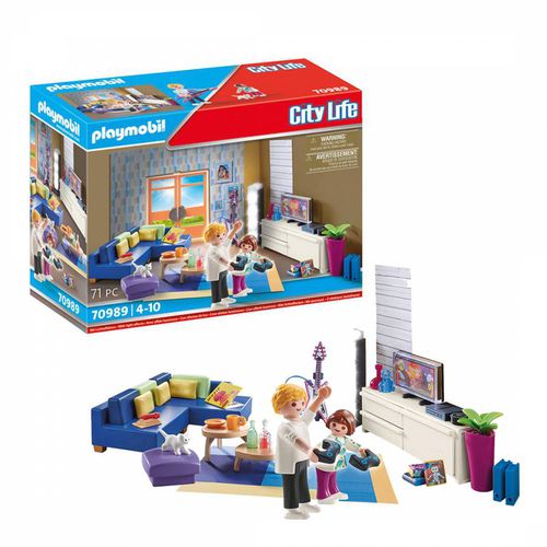 City Life Modern House Family Room - 70989 - Playmobil - Modalova